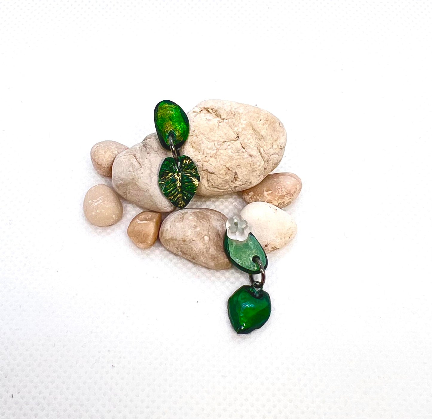 Philodendron Leaf Earrings