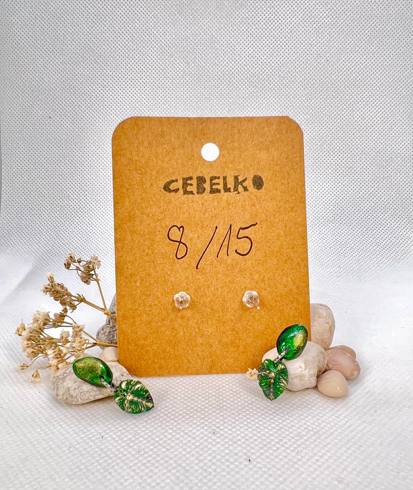 Philodendron Leaf Earrings